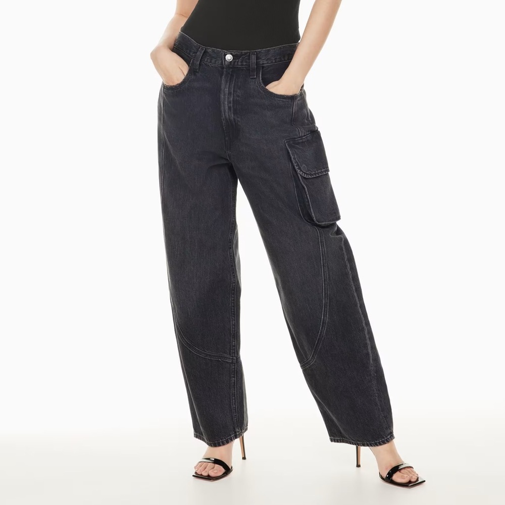 Agolde Cass Baggy Cargo - Doom - Size 30